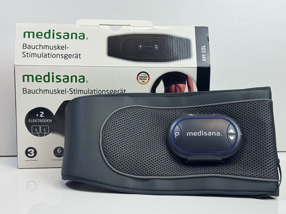Новий Пояс-стимулятор м'язів живота MEDISANA AM 55L