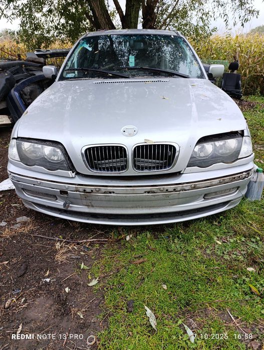 BMW E46 m52b28tuosprzęt silnika ,lampy,dyfer, wał,skrzynia,pompa, łapy