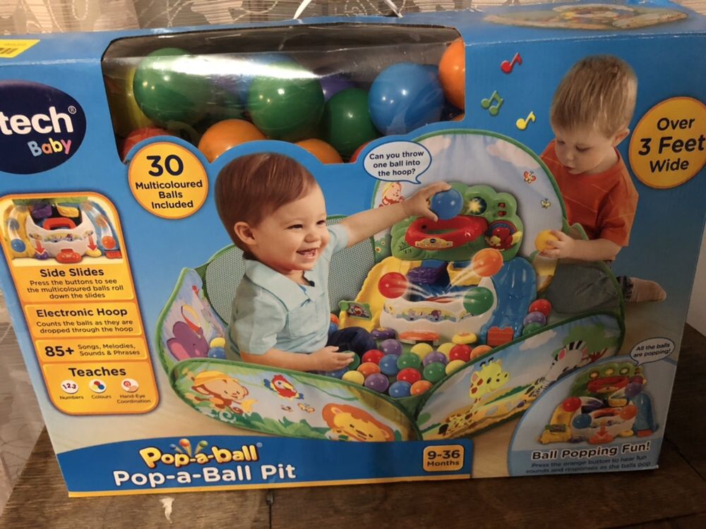 VTECH zabawka interaktywna z piłeczkami pop-a-balls