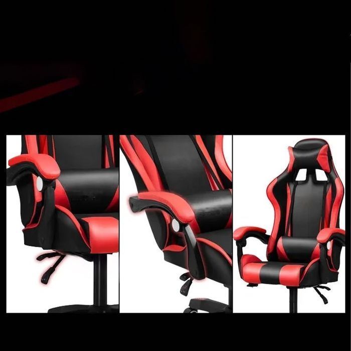 Fotel Gamingowy Biurowy Obrotowy Kubełkowy Krzesło Biurka Mocne 150kg