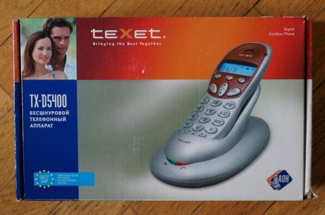 Texet TX-D5400 Бесшнуровой телефонный аппарат