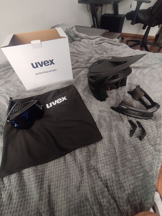 Kask Fullface Uvex Revolt MIPS 57-61