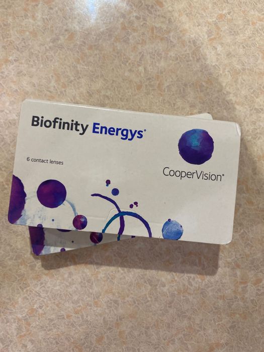 Контактні лінзи Біофініті Biofinity energy's