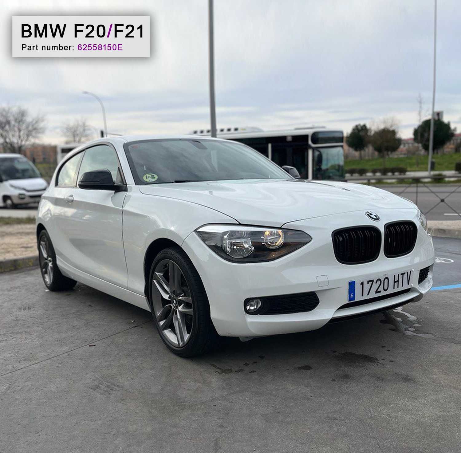 BMW F20/F21 панель попільничка з підстаканниками з місцем для ключа.