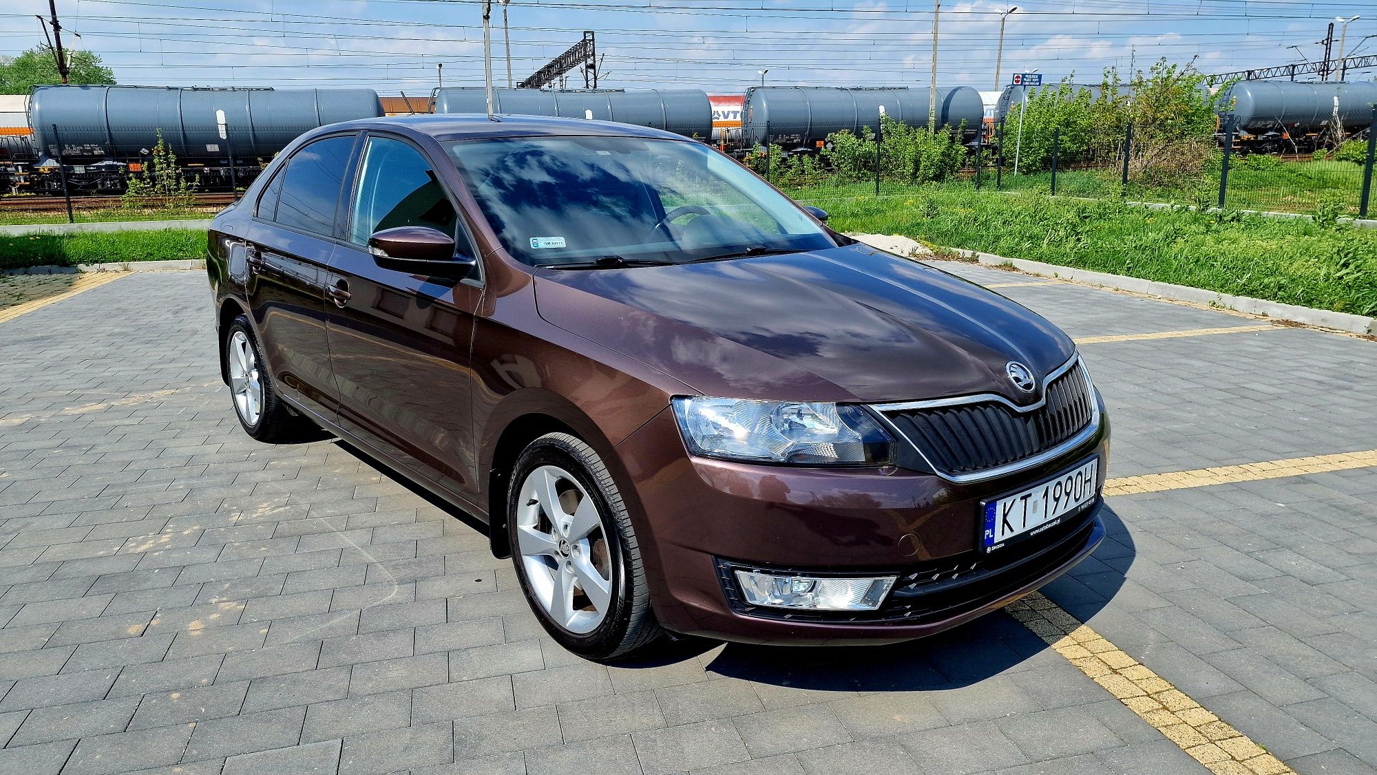 Skoda Rapid LIFTBACK 1.2 TSI 110KM niski przebieg, BEZWYPADKOWY, PL