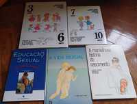 Livros educação sexual para crianças/jovens, vários autores