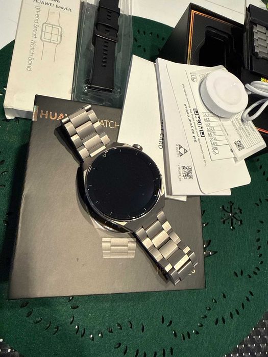 Uszkodzony Huawei GT 3 Pro Bransoleta/zegarek/pasek/ładowarka/WAWA