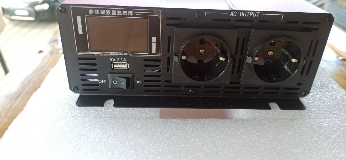 Przetwornica falownik inwerter czysty sinus 12V, 24V 220V 8000W 12000W