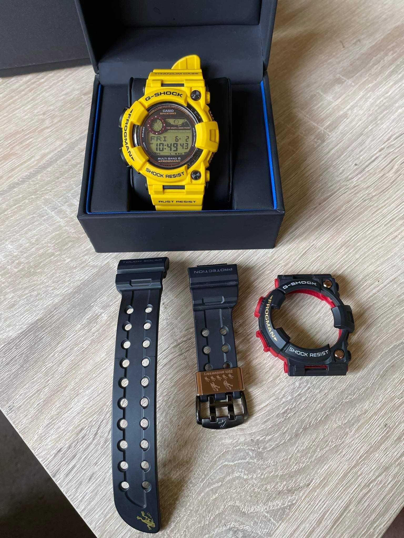 zegarek casio g-shock GWF 1035 magma