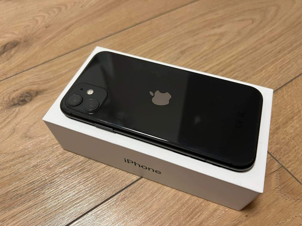 IPhone 11 Black 100% bateria stan bardzo dobry