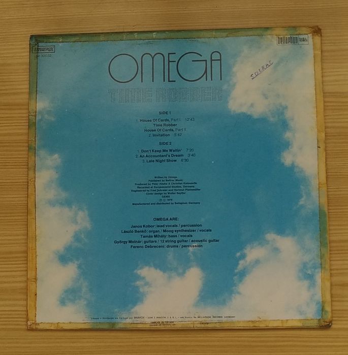 Disco Vinil LP Omega
