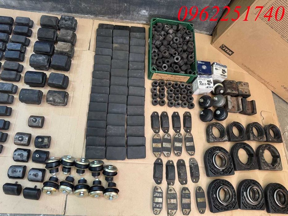 Подушки, втулки, відбійники Газ 52, Газ 53, Газ 66, Газ 3307, Газ 3309