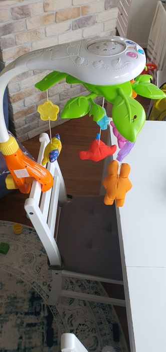Karuzela do łóżeczka z projektorem smily play