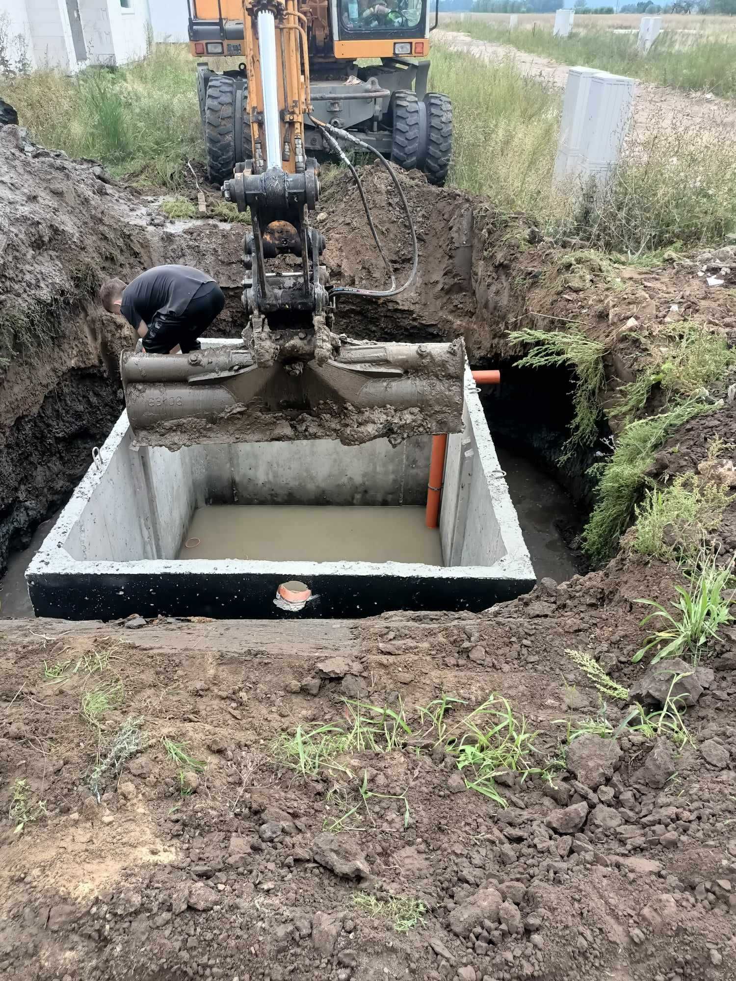 Szambo  Gorzów Betonowe Deszczówka  Oczyszczalnie zbiorniki