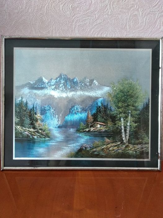 картины декоративні на стіну,  металлографика,