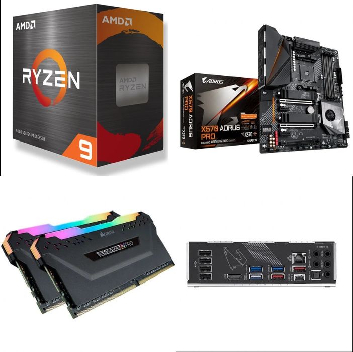 Processador + Motherboard + Memória Ram