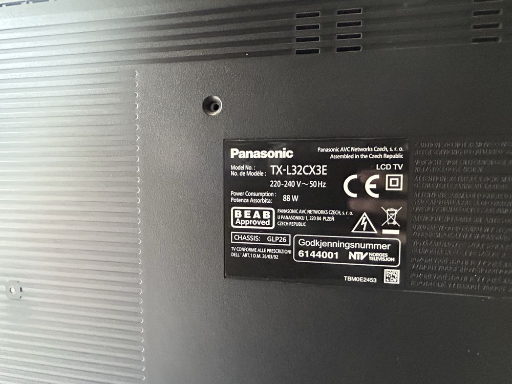 Telewizor Panasonic 32 cale TX-L32CX3E