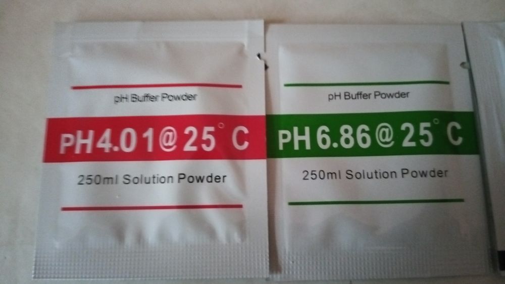 Комплект калибровочный порошок ph 4.00 6.86 и 9.18 для pH метра