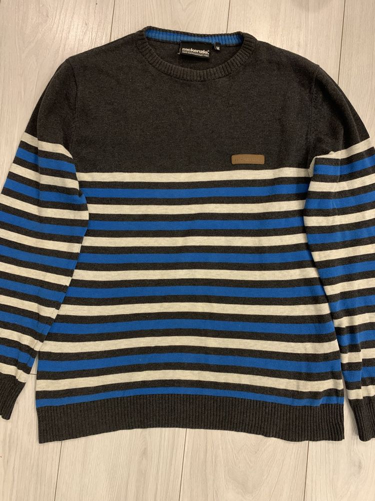 Sweter męski McKenzie w paski rozm. M
