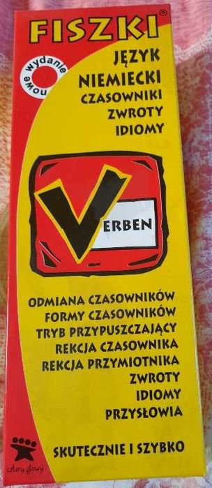 Język niemiecki "Fiszki na dobry początek. Verben" używane