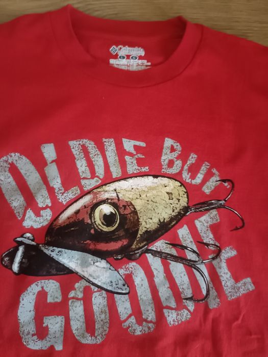 Koszulka Columbia L wędkarstwo xl ryby łowienie ryb t-shirt bluzka