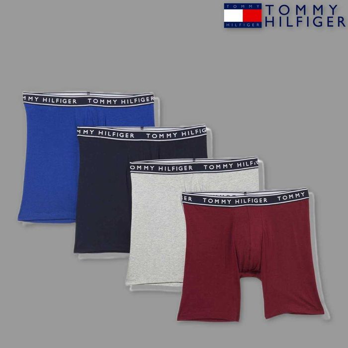 Чоловічі труси боксери Tommy Hilfiger упаковка 4 штуки