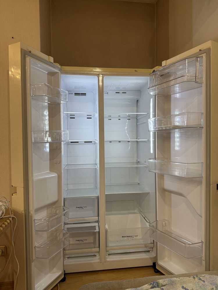холодильник LG GC-B247SEUV Side-by-Side — 626 л, No Frost, інвертор