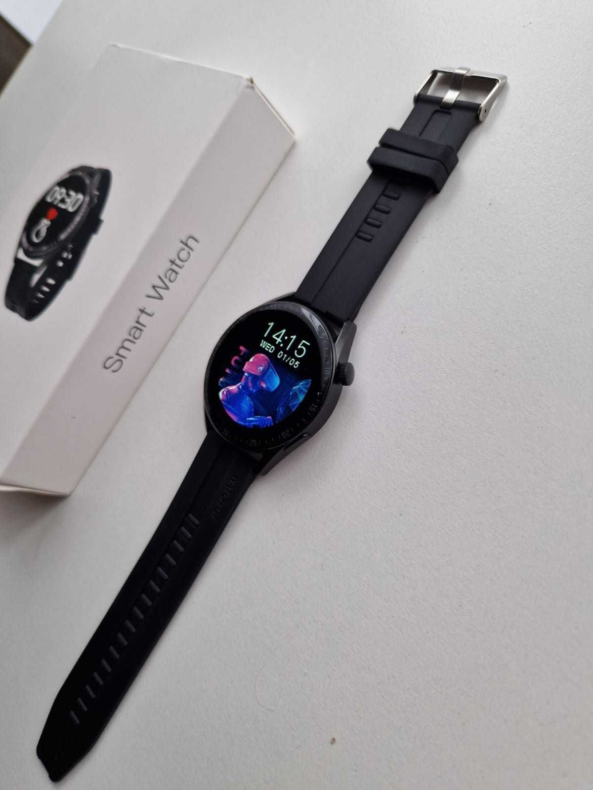 Smartwatch czarny nowy