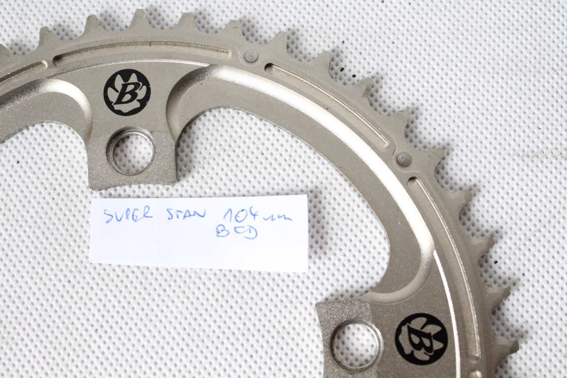 zębatka rowerowa 104mm BCD 44T BONTRAGER aluminium BH9