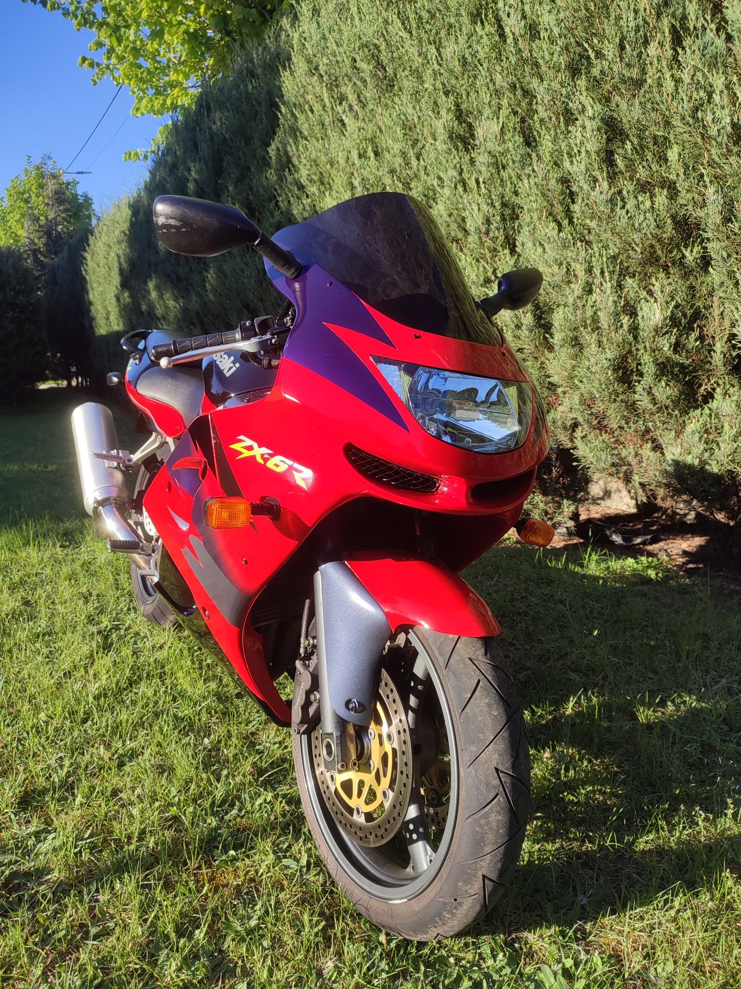 Kawasaki ZX 6 R ZX6R ZX-6 Ninja ZXR CBR 600 R6