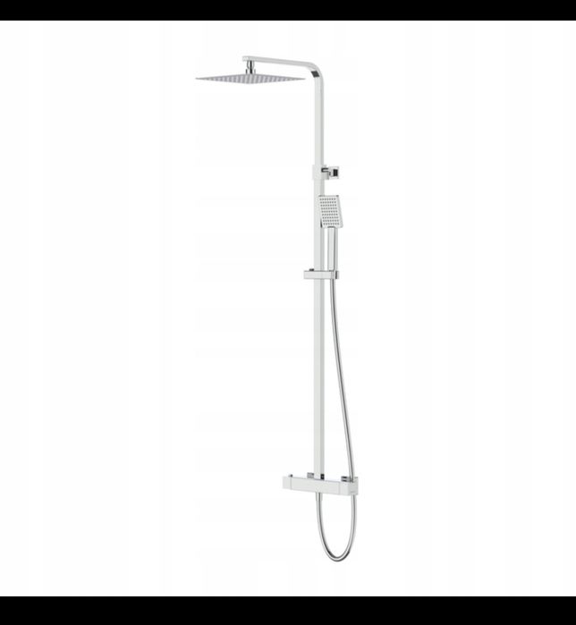 Kolumna prysznicowa z baterią termostatyczną ANGO Corsan CMN018 chrom