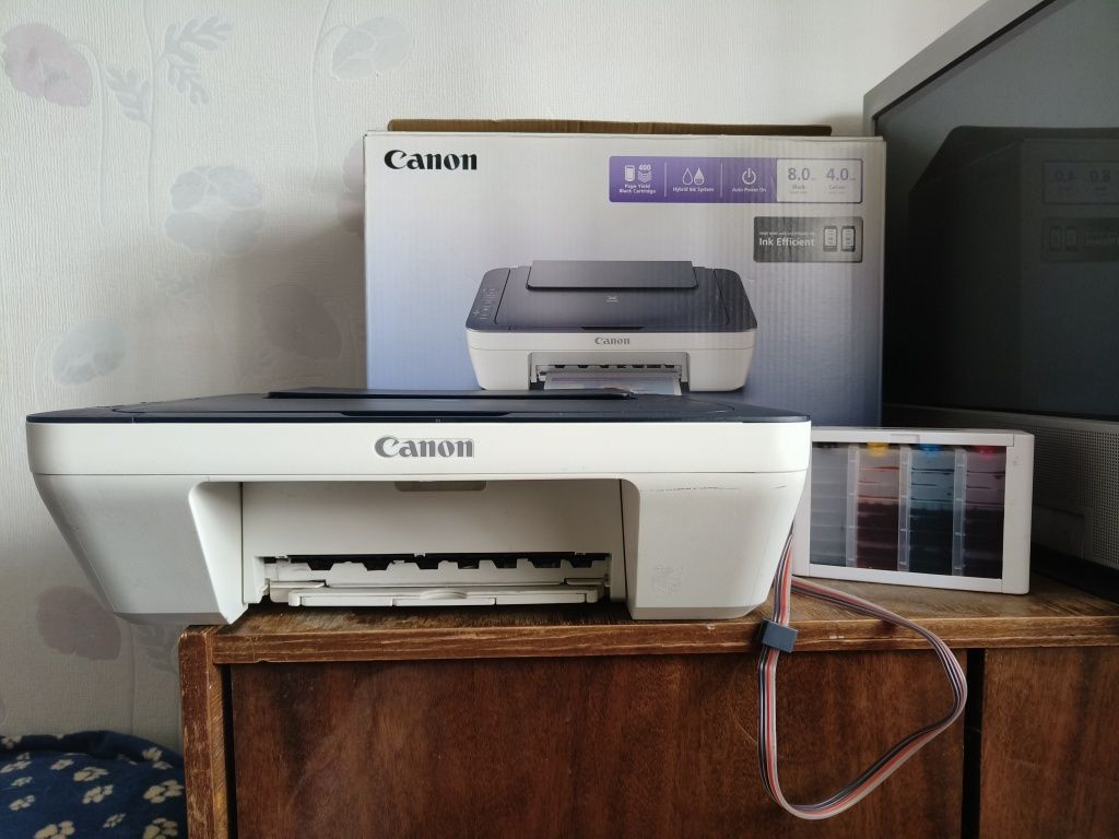 Принтер сканер canon pixma e404