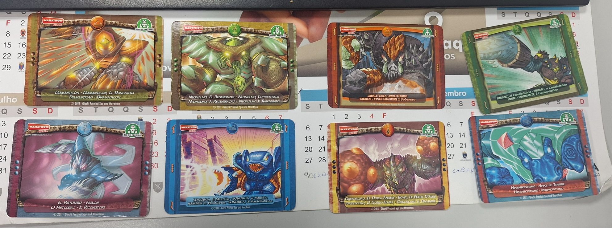 Cartas Naruto, Gormiti