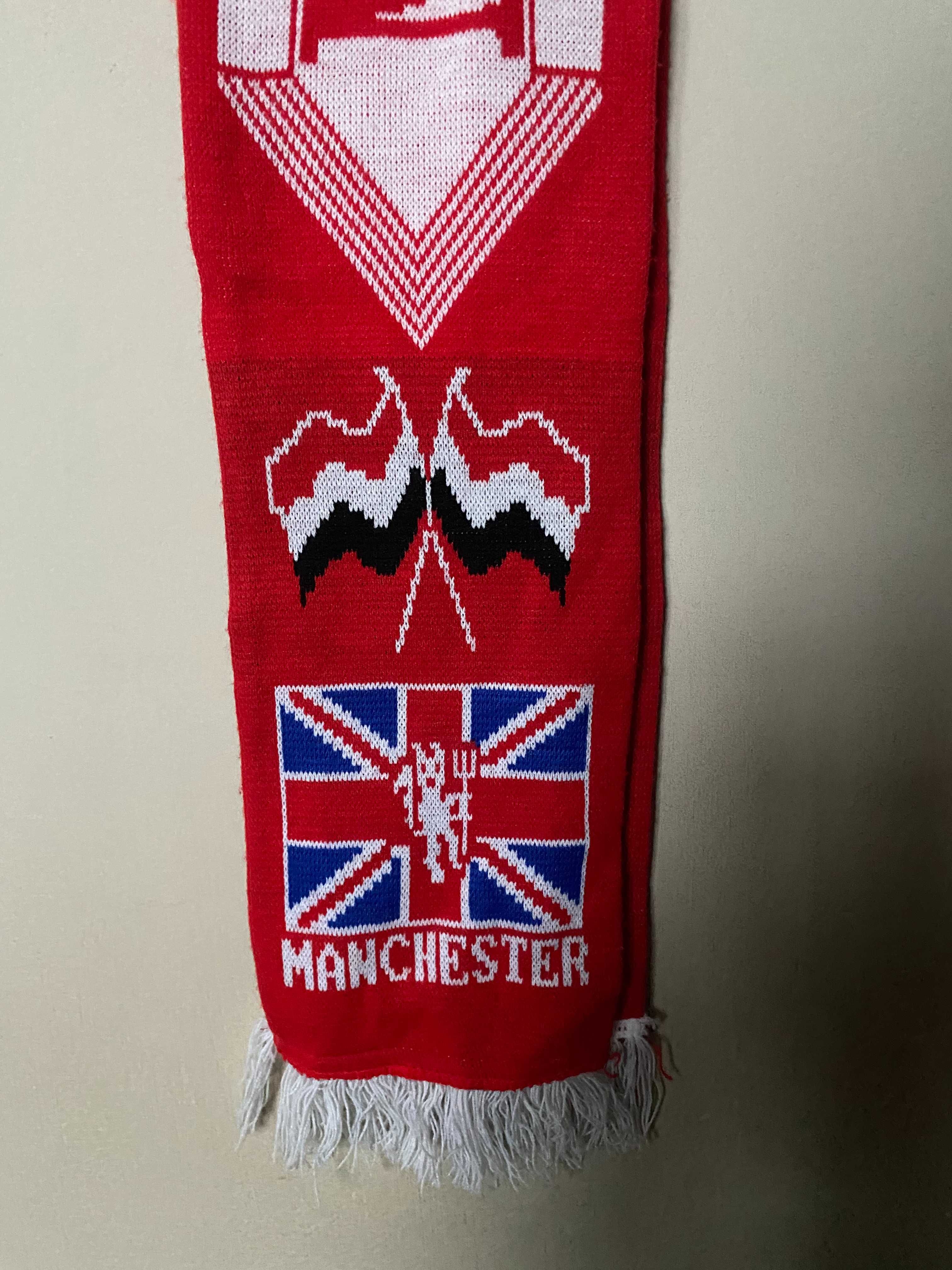 Vintage - szal piłkarski MANCHESTER UNITED - UNIKAT