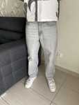Spodnie jeasowe H&M 165 cm, jasne szare