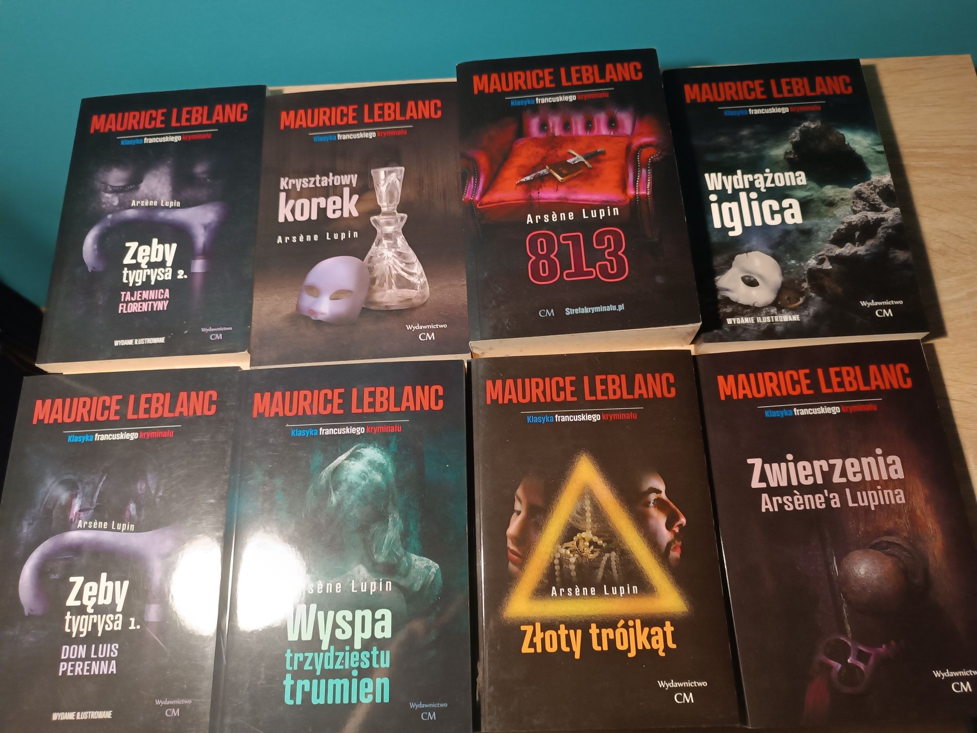 Kolekcja książek Lupin