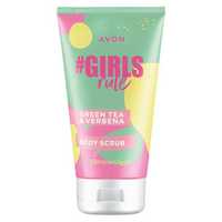 Girls Rule Werbena i Zielona Herbata avon peeling do ciała