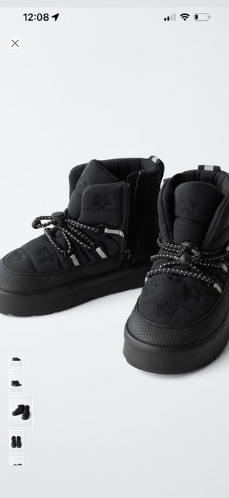 Чоботи Zara snow water repellent