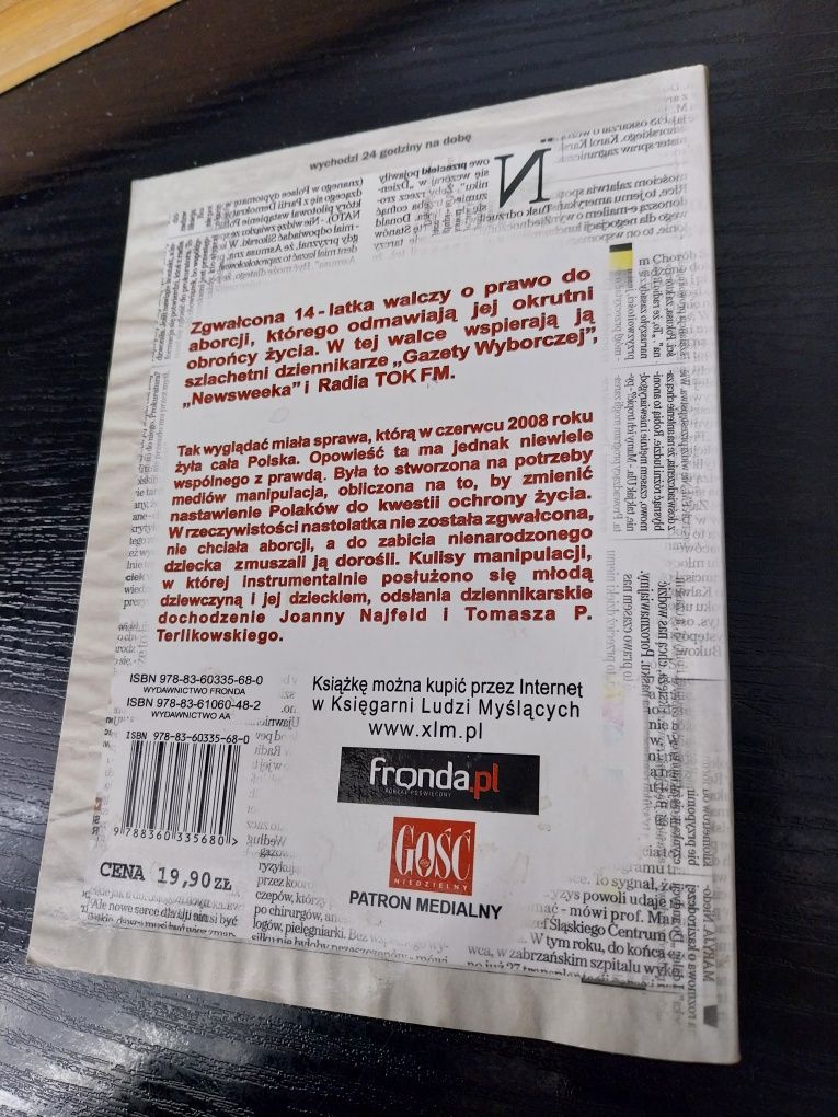 AGATA. Anatomia manipulacji  Tomasz P. Terlikowski, Joanna Najfeld