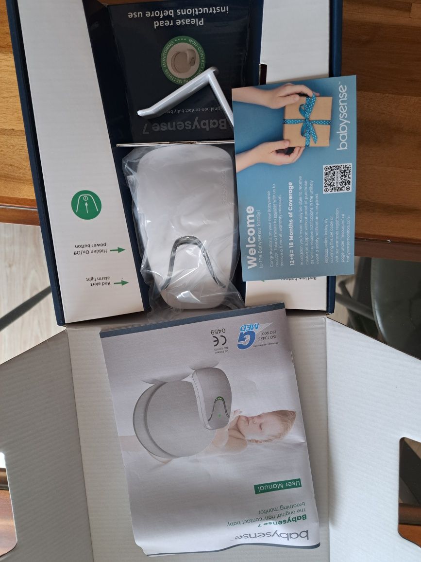 Monitor de respiração para bebés Babysense 7