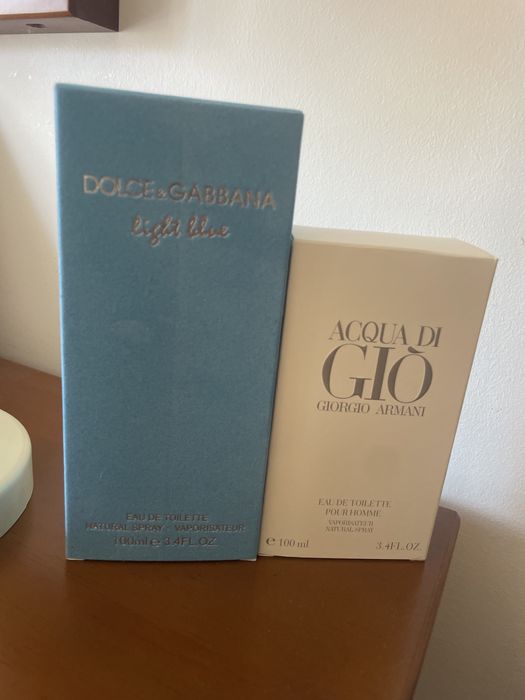 Vários tipos de perfumes
