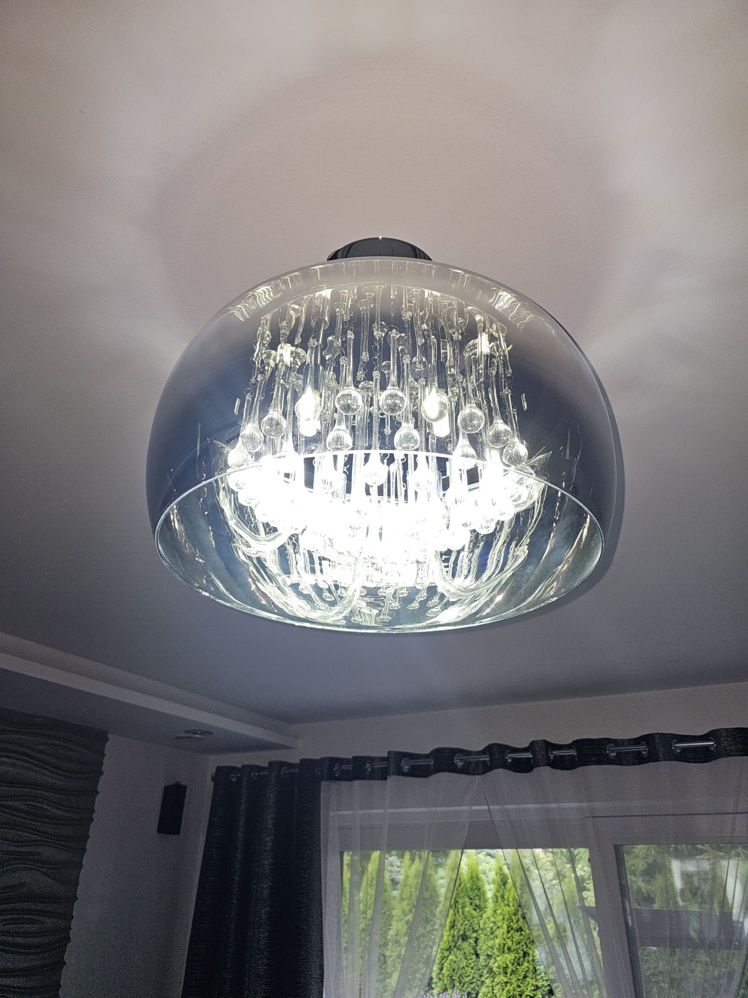 Lampy  Glamour z serii Zuma Line Crystal komplet