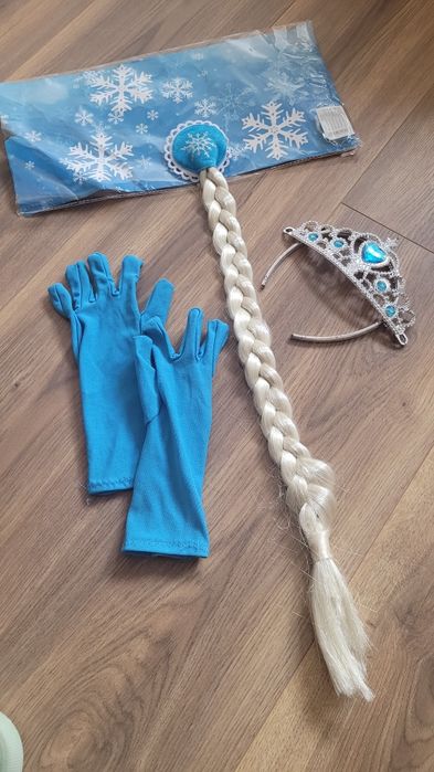 Stroją na karnawał przebranie Elsa Kraina Lodu