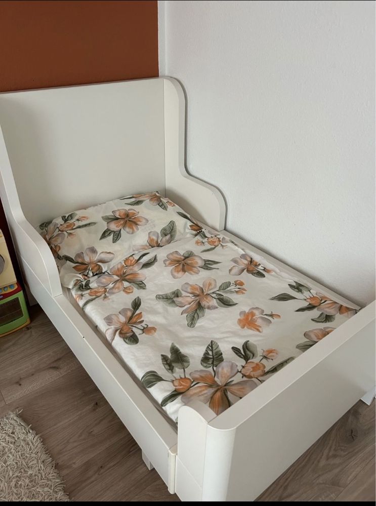 Łóżko które rośnie z dzieckiem Ikea busunge