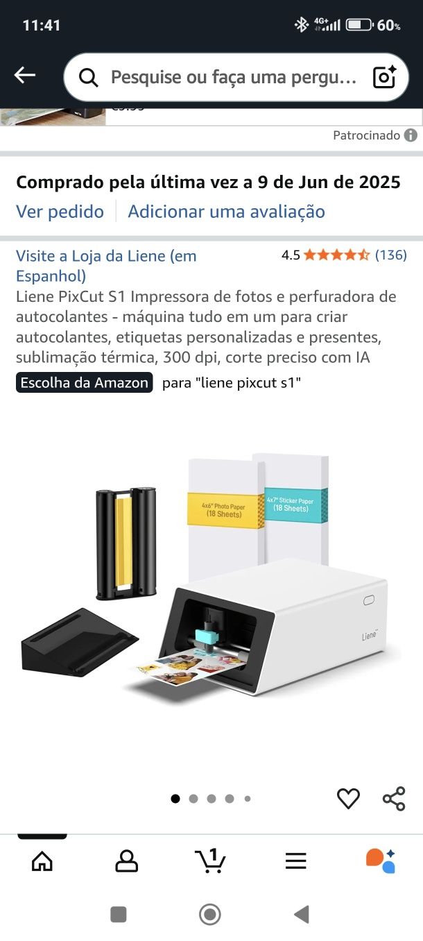 Vendo impressora de autocolantes