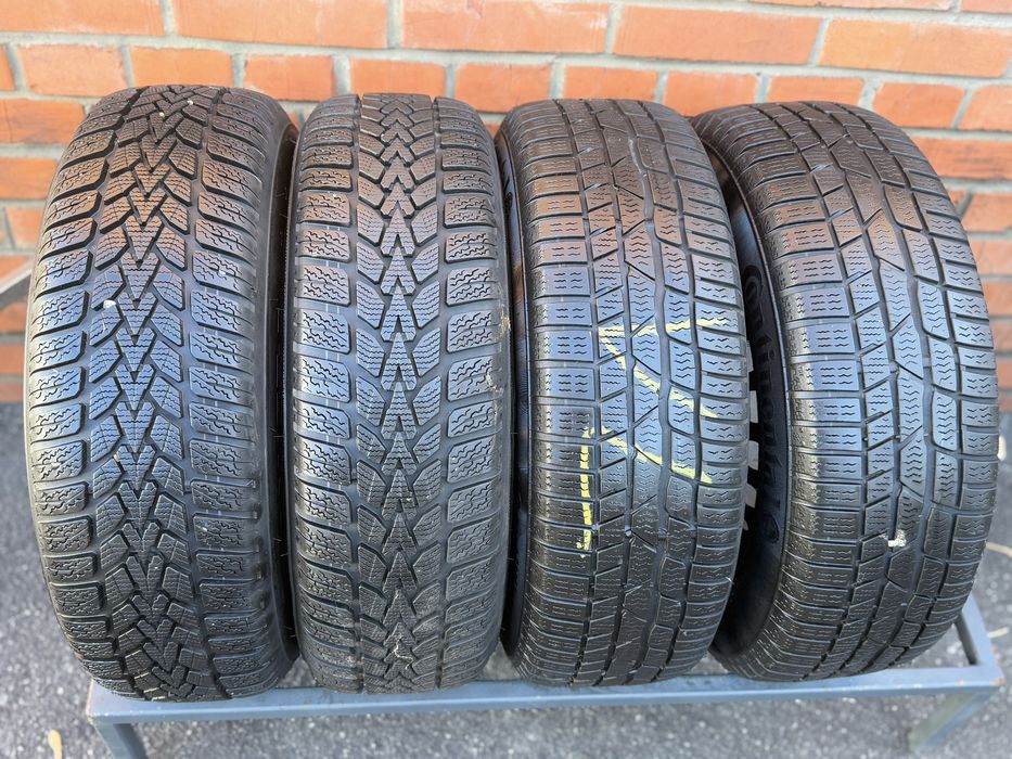 Комплект резина 2022 195 55 15 зима та диски ДИСКИ 5 112 VW SKODA