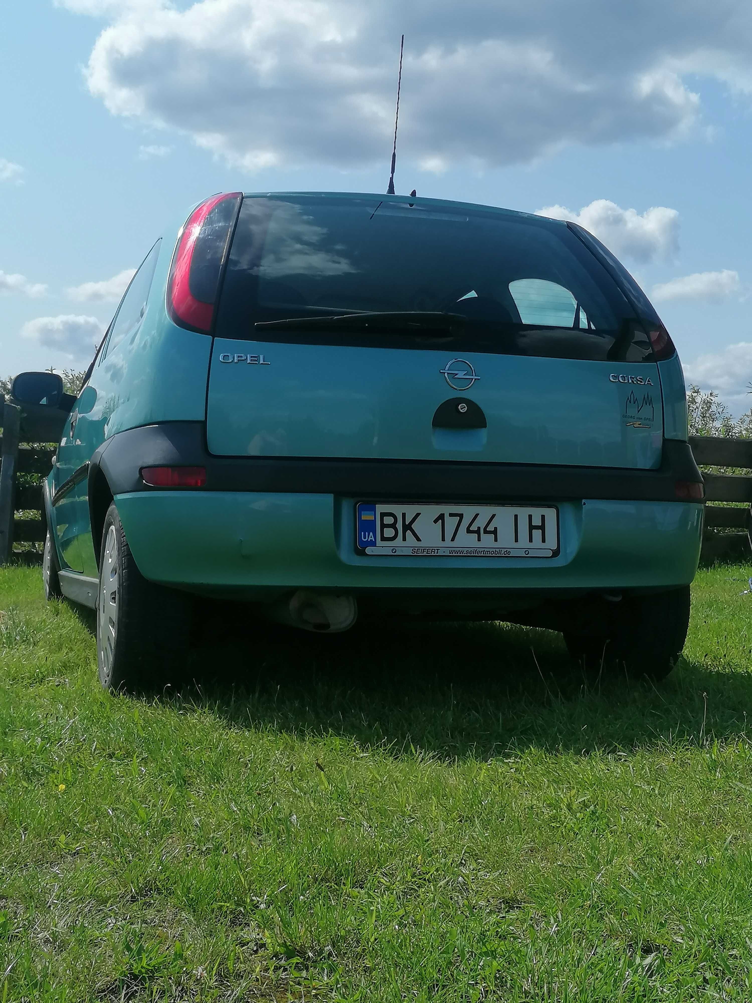 OPEL CORSA 2002рік