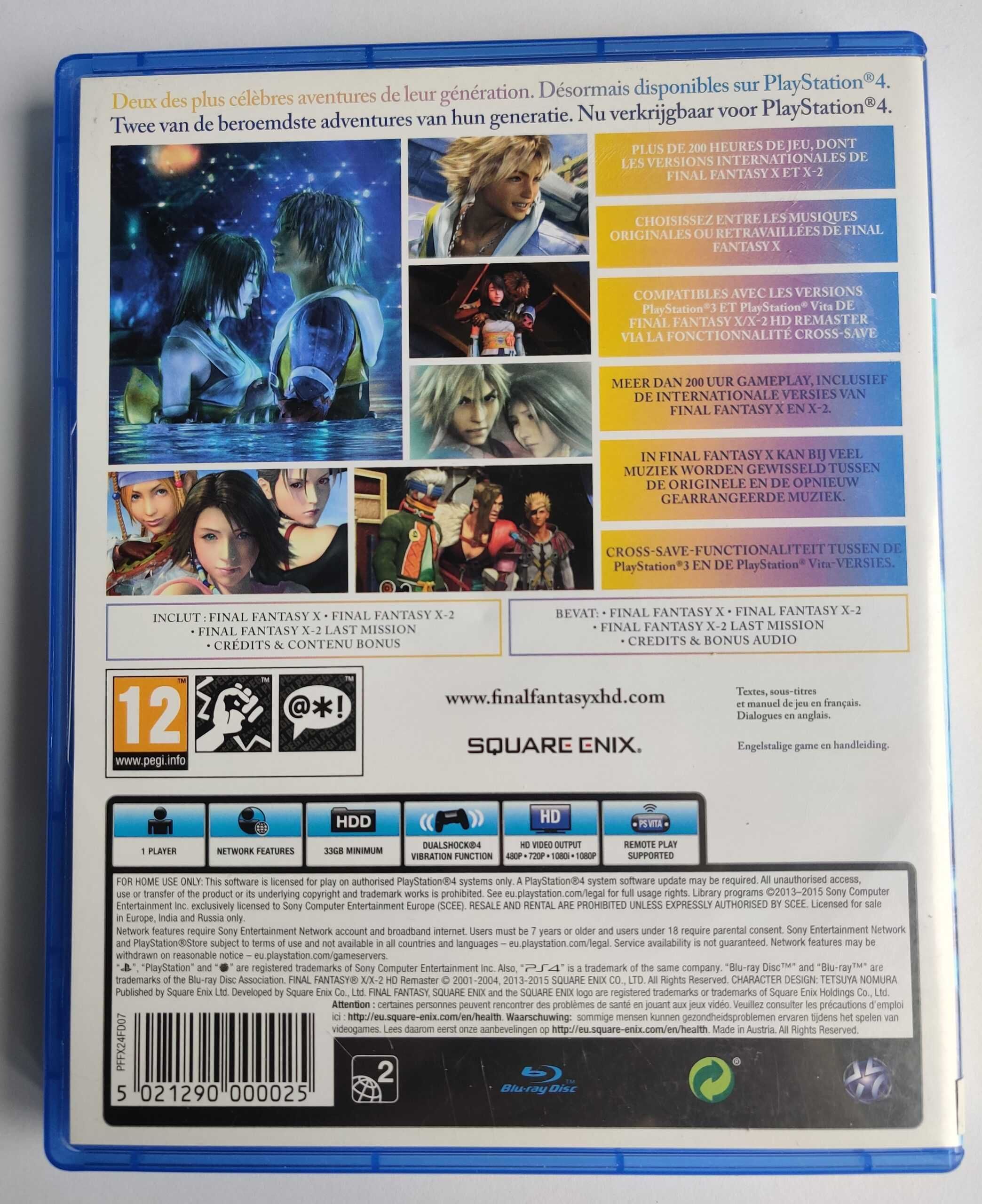 Gra Final Fantasy X/X-2 PS4