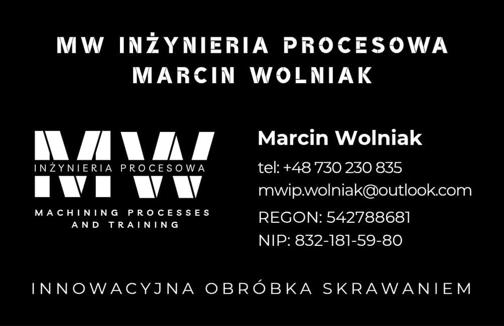 Technologia obróbki skrawaniem.