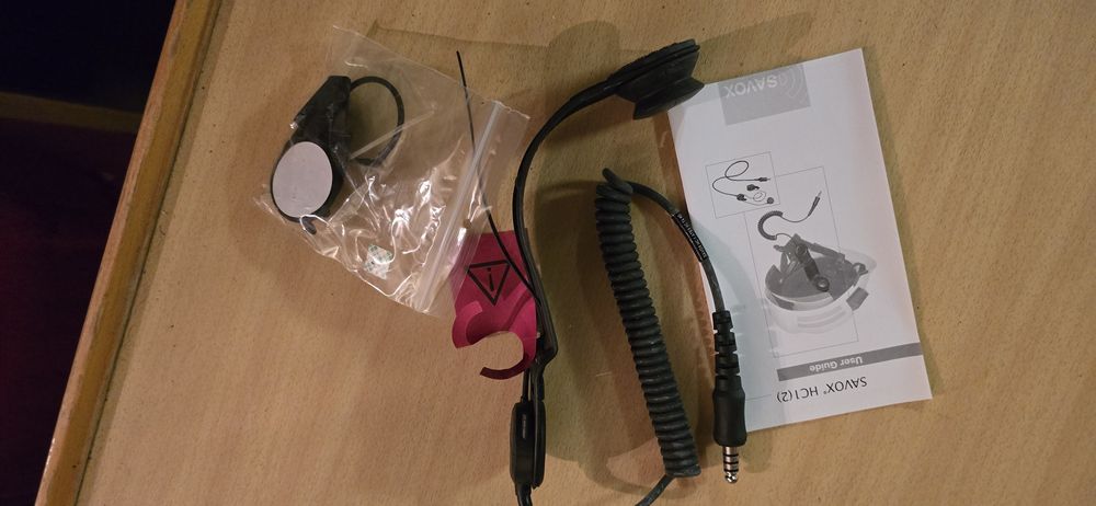 Mikrofon kostny HYTERA POA34-Ex (SAVOX HC-1